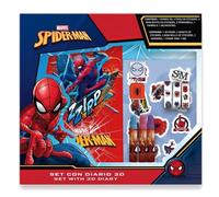 Set Regalo Spiderman con Agenda Spiralata e Accessori