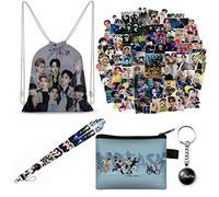 Set Regalo Stray Kids, Fanartikel e Merchandise: Zaino, Sticker, Lanyard, Portachiavi e Tip Purse