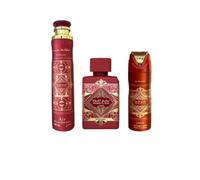 LATTAFA BADE'E AL OUD SUBLIME 100ML 3 PIECE GIFT SET BRAND NEW & SEALED