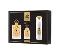 Lattafa Lattafa Pride Tharwah Gold EDP 100 ml + EDP 20 ml + spray per il corpo 200 ml UNISEX
