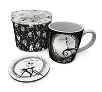 Pyramid International The Nightmare Before Christmas - Set regalo con tazza da 312 ml e sottobicchiere in scatola di latta, eccellente per i fan della Disney, taglia unica