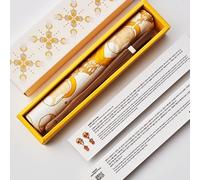 Set regalo ventaglio e fazzoletto con corona d'oro tradizionale coreana Museo...