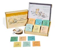 Set regalo Winnie the Pooh - Assortimento di tè (60 bustine) | Regalo per gli amanti dei libri e del tè, regalo letterario, citazioni di A.A. Milne, lettura accogliente