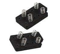 Set Regolazione Altezza a Bobina Singola Da 2 Set Cuscinetti in Schiuma Per La Regolazione Altezza Del Pickup Humbucker Con Cuscino a Molla Installazione Semplice