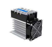 Set relè a stato solido trifase SSR Componenti completi di livello industriale Controllo CC CA 25A 40A 60A 80A(BERM-3 DC 40A)
