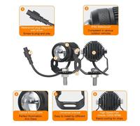 Set relè montaggio regolabile 2 pezzi effetto messa a fuoco migliorato posizion