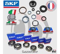Set revisione motore Cagiva Mito 125 guarnizioni guarnizione labbro 8 cuscinetti
