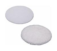 Kwb 2093095 set 2 cuffie Ø 250 mm in cotone e sintetico per lucidatrice Einhell