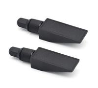 Set ricambio per chiusure meccaniche doppie in poliammide per tosaerba Two Thousand Five 2008th a montaggio anteriore 729G2 e a montaggio centrale 321D 322D Gruppo gancio permanente in poliammide