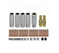 set ricambio per ugelli saldatura per torcia MB15AK contiene componenti resistenti calore e accessori saldatura premium 3 dimensioni della punta
