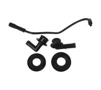 Set Ricambio Valvola PCV per Jeep 4.0L 1997-2004 | Compatibile per jeep per cherokee 4.0L, installazione per facile, plastica , colore nero, include tubo sfiato