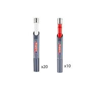 Set Ricariche Matite Edding Da Carpenteria 20 x 8880 10 x 8890 4-CDU-PENCIL