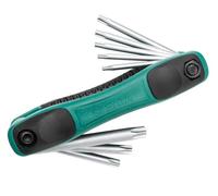 Set richiudibile chiavi esagonali Torx 8 pz
