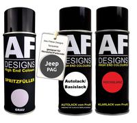 Set riempitivo a spruzzo per Jeep PAG Dark Ceramic Gray vernice trasparente...