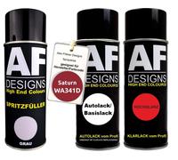 Set riempitivo a spruzzo per Saturn WA341D Madrid Red Perl vernice...