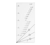 Set righelli per margine cucito, guida per cucitura quilting per macchina da cucire, accessorio per righello per macchina utensile patchwork per cucito fai da te fatto a mano