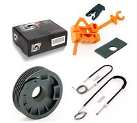 Set Riparazione Alzacristalli Flessibile Freno Clip VR per Iveco Eurocargo 1 2 3