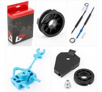 Set Riparazione Alzacristalli Frontale - Destra per Fiat Doblo ,