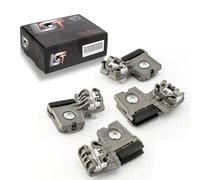 Set Riparazione Alzacristalli Metallo Autista Frontale SX Destra per VW Golf IV