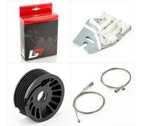 Set Riparazione Alzacristalli Org.metall Posteriore Sinistra per BMW 3ER E46 Neu