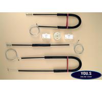 Set Riparazione Alzacristalli per Mercedes Benz Vito Viano Bj 03-10 Frontale SX