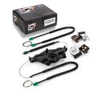 Set Riparazione Alzacristalli Supporto Metallo per VW Golf 4 IV 2/3 Trg. Ant Dx