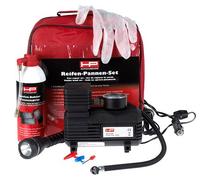 Set Riparazione Pneumatici Con Compressore Set Starter Per Forature