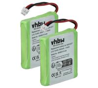 Set risparmio 2 Batterie NI-MH compatibile con MEDION MD81877 / MD82877 etc. sostituiscono 5M702BMX / GP0827 / GP0845 600mAh 2.4V