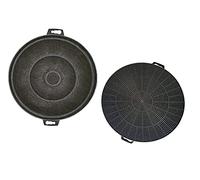 Set risparmio 2 filtri al carbone attivo per cappa aspirante Neff DKA18 NOSTALGIE NERO D8702 STAINLESS STEEL