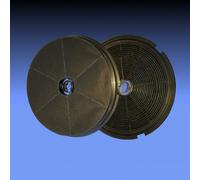 Set Risparmio 2 Filtro Al Carbone Attivo per Cappa Asko Brand CHIM110-Tonda