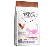 Set risparmio! 2 x 10 kg Concept for Life Veterinary Diet - Gastro Intestinal Moderate Calorie