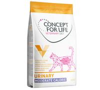 Set risparmio! 2 x 10 kg Concept for Life Veterinary Diet - Urinary Moderate Calorie