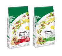 Set Risparmio! 2 x 12 kg Beneful Crocchette per cani - Original Manzo & Verdure