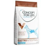Set risparmio! 2 x 12 kg Concept for Life Veterinary Diet - Gastro Intestinal Low Fat
