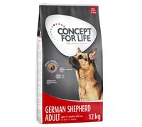 Set risparmio! 2 x Concept for Life Crocchette per cani - 2 x 12 kg Pastore Tedesco Adult