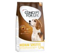 Set risparmio! 2 x Concept for Life Crocchette per cani - 2 x 3 kg Medium Sensitive