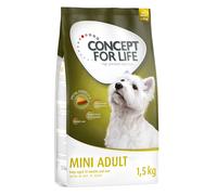 Set risparmio! 2 x Concept for Life Crocchette per cani - Mini Adult (2 x 3 kg)