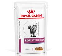Set risparmio! 24 x 85 g Royal Canin Veterinary Alimento umido per gatti - Renal - Pollo