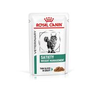 Set risparmio! 24 x 85 g Royal Canin Veterinary Alimento umido per gatti - Satiety Weight Management