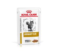 Set risparmio! 24 x 85 g Royal Canin Veterinary Alimento umido per gatti - Urinary S/O in Salsa