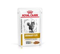 Set risparmio! 24 x 85 g Royal Canin Veterinary Alimento umido per gatti - Urinary S/O Moderate Calorie