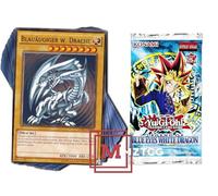 Set risparmio di carte con 100 carte casuali - tedesco - originale - con possibili maghi o draghi + 1 booster casuale - con protezione spedizione MZTCG Yugioh