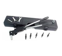 Laser Tools Manico Lungo Testa Girevole Rivettatrice Set 3597