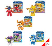 Set robot elettrico Super Wings Season9 5 tipi-Tego Trico Curie Runi Brachy