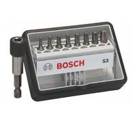 Bosch Set di bit per cacciavite Robust Line S, extra-duri, 8 + 1pz. 25mm Torx Quantità:1