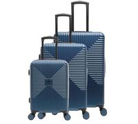 set ROCCOBAROCCO adventure set 3 trolley 4 ruote 77-67-55 cm NAVY GRA scelta=P