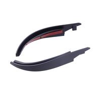 Set Roof Hard-Top Rain Groove Gutter Extension fit for Jeep Wrangler JK 2007-17