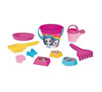 Set rosa da sabbia per bambini IML, 10 pezzi