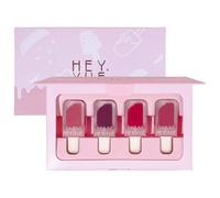 Set rossetti liquidi opachi Set lucidalabbra portatile a lunga durata altamente pigmentato per trucco impermeabile Lucidalabbra impermeabile per donna