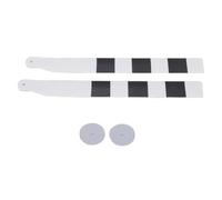 Set Rotore Principale per Elicottero RC, Pale Composite Leggere per C032 C138Pro, con Design Aerodinamico per Sollevamento Stabile e Volo Regolare (WHITE)